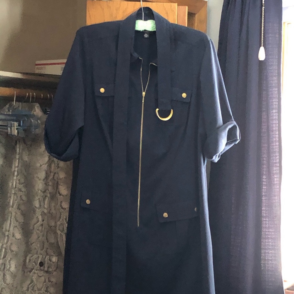 SHARAGANO UTILITY DRESS